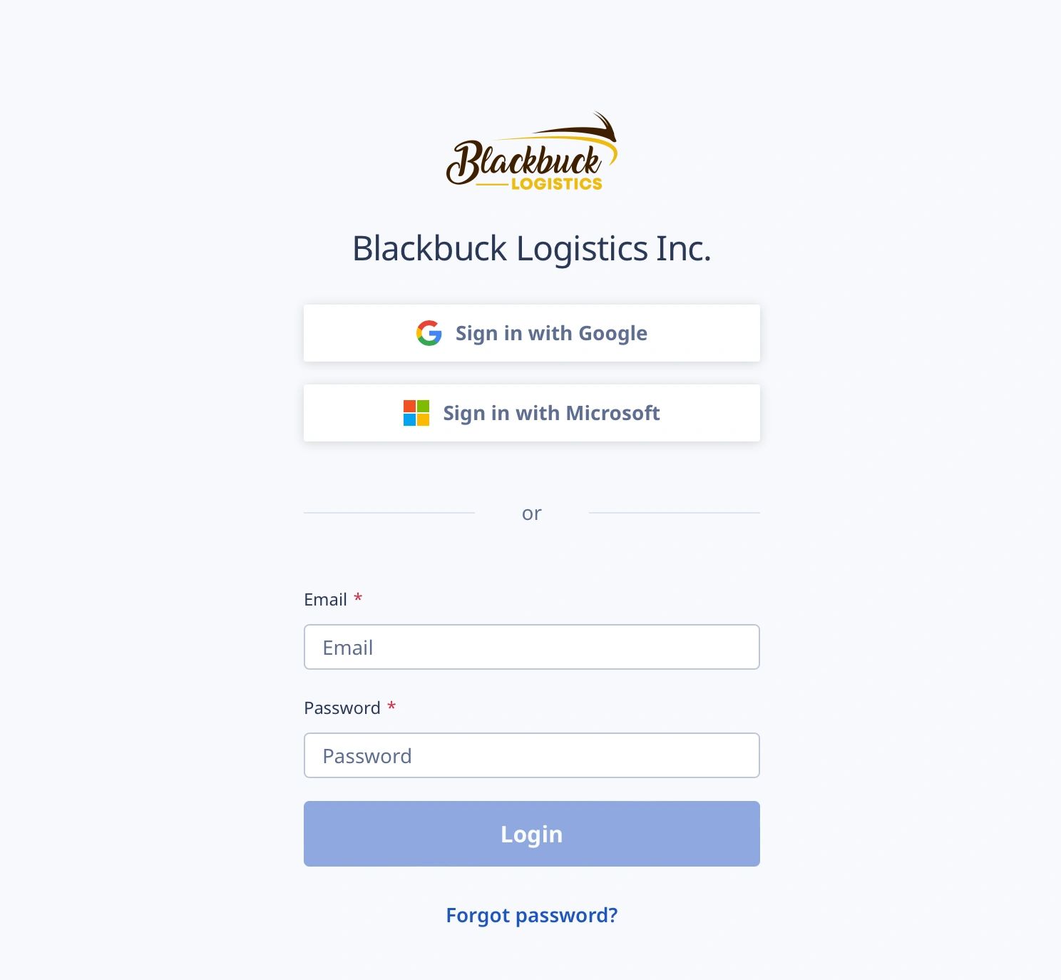 Blackbuck Logistics Automated Freight Updates, Freight Document